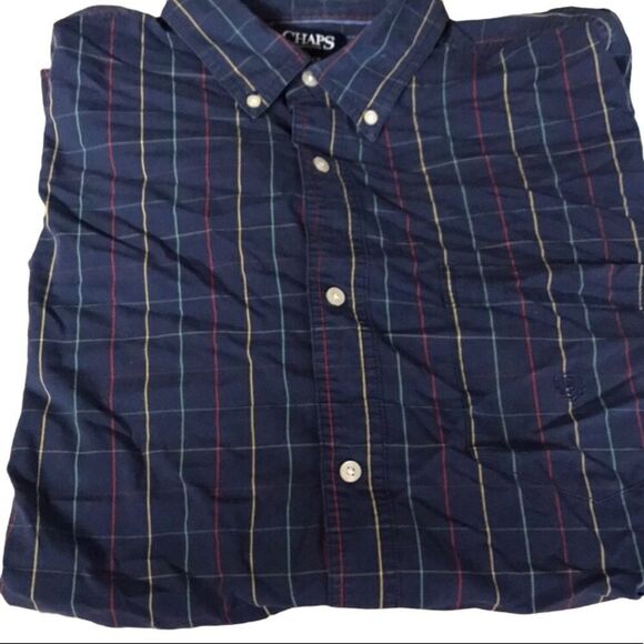 Chaps long sleeved button up shirt in excellent condition size XLT - Picture 1 of 5